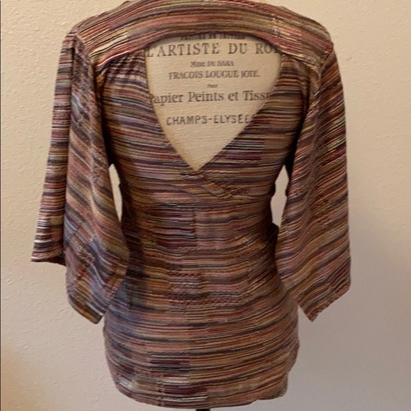 Beautiful multicolored  cute top mauve color. - Picture 4 of 6